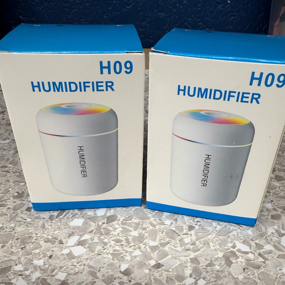H09 Humidifier set with Colorful LED Light